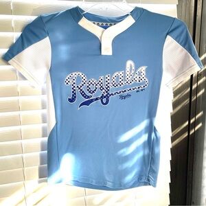 Kansas City Royals YOUTH Jersey - Youth Small - Majestic - MLB